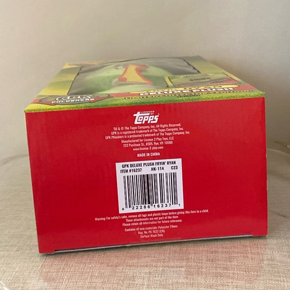 Garbage Pail Kids Deluxe 12” Plush- Limited Collector’s Edition- Fryin’ Ryan - Picture 8 of 10